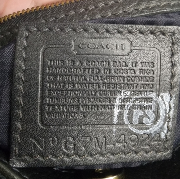 Vintage Coach Sonoma Pocket Zipe 4924 - Picture 15 of 15